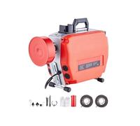 SucceBuy Déboucheur Electrique Canalisation 42x26,5x38cm 420W Pour Tuyaux 4,8-15,2cm