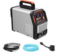 SucceBuy Découpeur plasma, 65A, appareil de découpage plasma à arc pilote sans haute fréquence - avec fonction 2T/4T & temps PT réglable, affichage numérique, onduleur IGBT pour travaux à domicile et