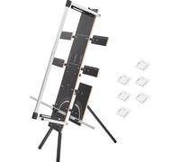 SucceBuy Découpeuse de polystyrène, 200 W, outil de découpe électrique avec 6 fils chauffants en nickel-chrome, convient pour la mousse, l'éponge et les panneaux KT, longueur de coupe max. 1150 mm