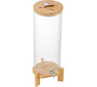 SucceBuy Distributeur de boissons 1x13L Distributeur de jus avec robinet pour les fêtes et les bars Verre