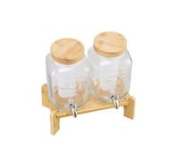 SucceBuy Distributeur de Boissons Capacité 3,8L Pour Restaurants Cafés Hôtels 2 Pièces