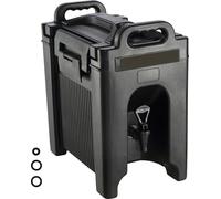 SucceBuy Distributeur de boissons isolé d'une capacité de 2,5 gallons, LDPE de qualité alimentaire pour boissons chaudes et froides, refroidisseur de boissons thermique avec couche dePolyuréthanede 0,