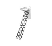 SucceBuy Echelle de Grenier Escamotable Capacité 299,4kg Hauteur Installation 310cm