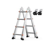 SucceBuy Echelle Télescopique Capacité 149,7kg Pliable Multifonction Pour Devoir