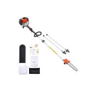 SucceBuy Elagueuse Thermique Sur Perche 2 Temps 43cc - Guide-Chaîne 25,4cm - Longueur max 3,58m