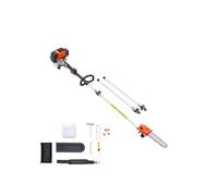 SucceBuy Elagueuse Thermique Sur Perche 2 Temps 43cc - Guide-Chaîne 25,4cm - Longueur max 3,61m