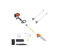 SucceBuy Elagueuse Thermique Sur Perche 2 Temps 43cc - Guide-Chaîne 25,4cm - Longueur max 3,66m