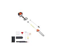 SucceBuy Elagueuse Thermique Sur Perche 2 Temps 52cc - Guide-Chaîne 35,6cm - Longueur max 2,94m