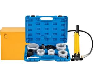 SucceBuy Élargisseur hydraulique de tuyau d'échappement de marque X, taille 1-5/8" à 4-1/4", 10 T, manuel, avec 4 matrices et 2 boîtes de rangement pour tuyaux en cuivre et en aluminium - Amazon Title