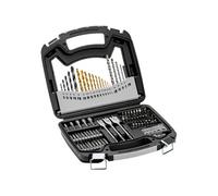 SucceBuy Ensemble de Forets et Embouts 101PCs avec Etui de Transport Pour Perceuse Acier