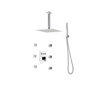 SucceBuy Ensemble de Robinetterie de Douche 6 Jets de Corps et Douchette à Main