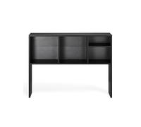 SucceBuy Etagère à Poser Sur Bureau 1 Niveau Rangement Stable Dortoir Bois 94x24x73cm
