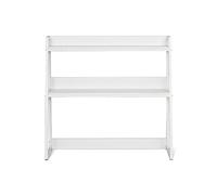 SucceBuy Etagère à Poser Sur Bureau 2 Niveau Antidérapant Dortoir Bureau 95x32x90cm