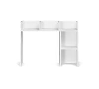 SucceBuy Etagère à Poser Sur Bureau 2 Niveau Rangement Dortoir Bois 94,5x24,1x73,4cm