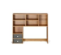 SucceBuy Etagère à Poser Sur Bureau 3 Niveau 2 Tiroirs Stable Dortoir 94x25,4x79,2cm