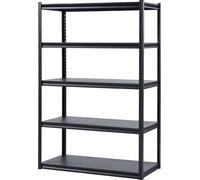 SucceBuy Étagère de stockage de garage à 5 étages, 24" P x 48" L x 72" H