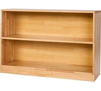 SucceBuy Étagère pour enfants Bibliothèque (90 cm de long), armoire à jouets à 2 niveaux, solution de rangement pour les jouets, étagère pour chambre à coucher, chambre d'enfant et salon, armoire d'ex