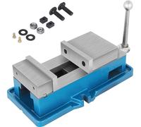 SucceBuy Étau Super-Lock 5", étau de table de haute précision pour machines CN/CNC, largeur de mors 125 mm, étau Lockdown pour le perçage, étau CNC avec force de serrage 24 kN