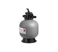 Filtre à sable SucceBuy, cuve de filtration de 500 mm, système de filtration de 189,3 l/min, réservoir de filtration avec vanne à 7 voies, modes de lavage à contre-courant, rinçage, circulation, eaux 