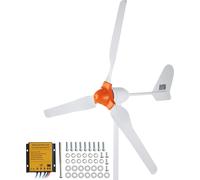 SucceBuy Générateur éolien 800 W, kit éolien 12 V 3 pales avec contrôleur MPPT, direction du vent réglable et vitesse de démarrage de 2,5 m/s, pour la maison, la ferme, les camping-cars, les bateaux
