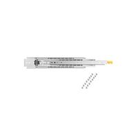 SucceBuy Glissière de Tiroir à Extension Complète 1 Paire 71,1cm Capacité 226,8kg
