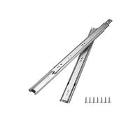 SucceBuy Glissières Tiroir à Billes 10 Paires en Acier Capacité 45kg Pour Armoire 60cm