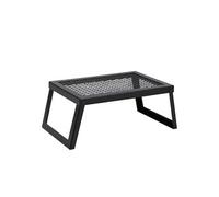 SucceBuy Grille de Cuisson 45,8x30,5x20,5cm Avec Sac de Transport Pour Foyer BBQ Jardin