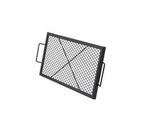 SucceBuy Grille de Cuisson Rectangulaire 81x38x2,5cm Capacité 20kg Avec Marque en X