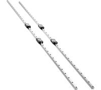 SucceBuy Guides Linéaires HGR20, 2 pièces de 2000 mm avec 4 blocs coulissants, ensemble résistant à la corrosion et précis, idéal pour les projets de bricolage, les fraiseuses CNC, les tours, les frai