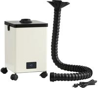 SucceBuy Hotte d'aspiration des fumées de soudure 150W, filtre à 3 niveaux, 332 m³/h de débit d'air pour un air propre
