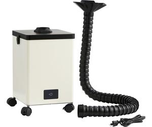 SucceBuy Hotte d'aspiration des fumées de soudure 150W, filtre à 3 niveaux, 332 m³/h de débit d'air pour un air propre