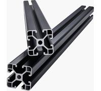 SucceBuy Jeu de 4 profilés en aluminium de 1000 mm 4040 Guidage linéaire Profilé rainuré