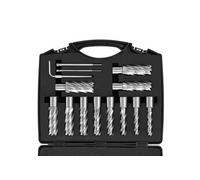 SucceBuy Jeu de Fraises Annulaires 11PCs Pour Perceuse Magnétique Perçage Métaux