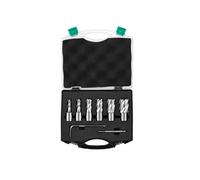SucceBuy Jeu de Fraises Annulaires 6PCs Attaches Weldon Diamètre 1,3-2,7cm Acier