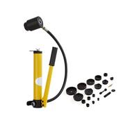 SucceBuy Kit de Perforation Hydraulique Outil de Poinçonnage 10 Poinçons 2,2-11,4cm