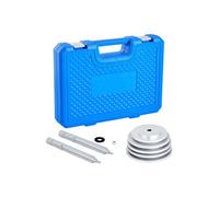 SucceBuy Kit de Presse à Roulements 7 Pièces - 5 Bagues et Axes - Aluminium Bleu