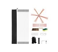SucceBuy Kit de Ramonage 10m Flexible 90° Avec Poils de Rechange Lunettes de Protection