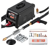 SucceBuy Kit de réparation de goujons par soudage, 3 kW soudeuse par points-extracteur de goujons avec 9 modes de fonctionnement, soudage automatique/manuel