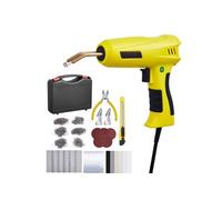 SucceBuy Kit Soudure Plastique 220W 1200 Agrafes et 76 Tiges de Soudage Lumière LED