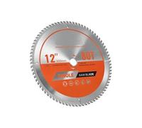 SucceBuy Lame de Scie Circulaire Ø30,5cm 80 Dents Alliage Arbre 2,54cm Finition Soignée