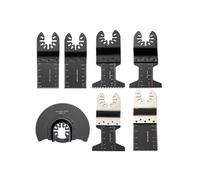 SucceBuy Lames de Scie Oscillante 7 Types de Lames Lame en Acier Au Carbone Robuste