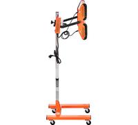 SucceBuy Lampe de durcissement infrarouge, 2200 W, minuterie de 1 à 60 minutes, lampe de durcissement pour voiture avec chauffage automatique et support, chauffage de cabine de peinture de 48,6 m², sé