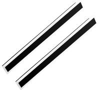 SucceBuy Lot de 2 appliques murales d'extérieur modernes RGB, longueur 100 cm, intensité lumineuse variable, 2700 K-6000 K, IP65 étanche, antirouille, convient pour maison, véranda, garage, jardin et 