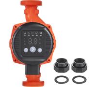 SucceBuy LPS25-8BP-180 Pompe de circulation d'eau chaude, 220 V, 60 W, 67 l/min, 8M Max. Hauteur de refoulement, raccord fileté 1-1/2 pouce, 5 modes de contrôle intelligents, silencieux