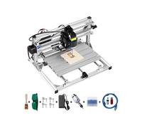 SucceBuy 3018 Mini-machine CNC à monter soi-même, machine à graver 500 mW, machine à graver avecGRBL, fraiseuse à 3 axes pour le bois, le PVC, les circuits imprimés et d'autres matériaux.