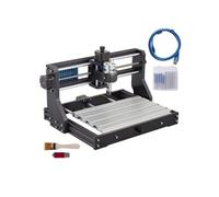 Machine à graver SucceBuy CNC 3018 DIY Pro 300 x 180 x 45 mm, fraiseuse à 3 axes, mini-graveuse avecGRBL et contrôleur hors ligne