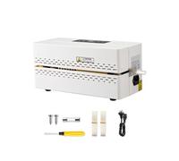 SucceBuy Machine à Sceller 400W Vitesse du Convoyeur 7m/min Largeur de Scellage 1,2cm