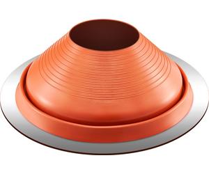 SucceBuy Manchon d'étanchéité pour tuyaux de toit - convient aux tuyaux de diamètre extérieur 10 à 19 pouces, silicone flexible, résistant à la chaleur de -101 °F à 437 °F, base métallique ronde durab