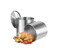 SucceBuy Marmite en Acier Inoxydable 79,5L Epaisseur du Corps 0,08cm Détails Bien Pensés