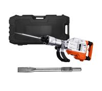 SucceBuy marteau à cric de démolition 1500W/2200W/3500W marteau à cric brise-béton marteau à cric électrique robuste 2/4 pièces ciseau 2200W 4 Chisel Bits
